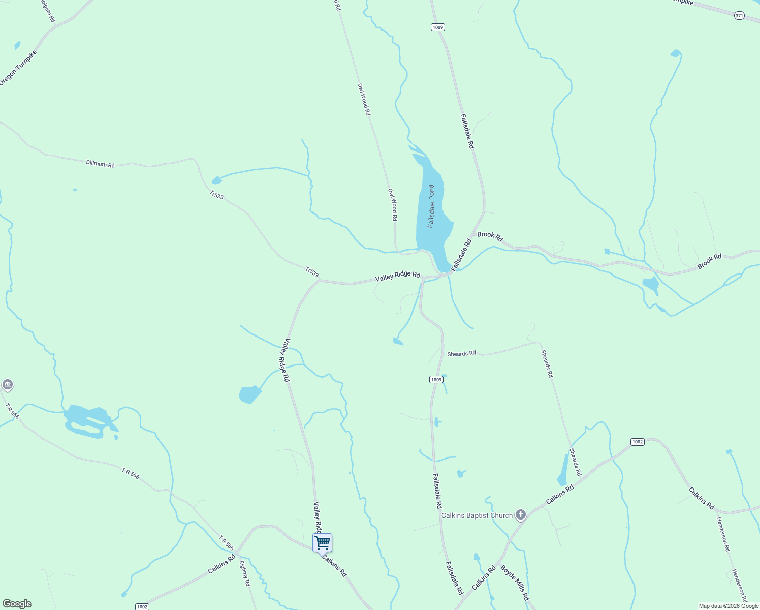 map of restaurants, bars, coffee shops, grocery stores, and more near 38 Oleary Lane in Milanville