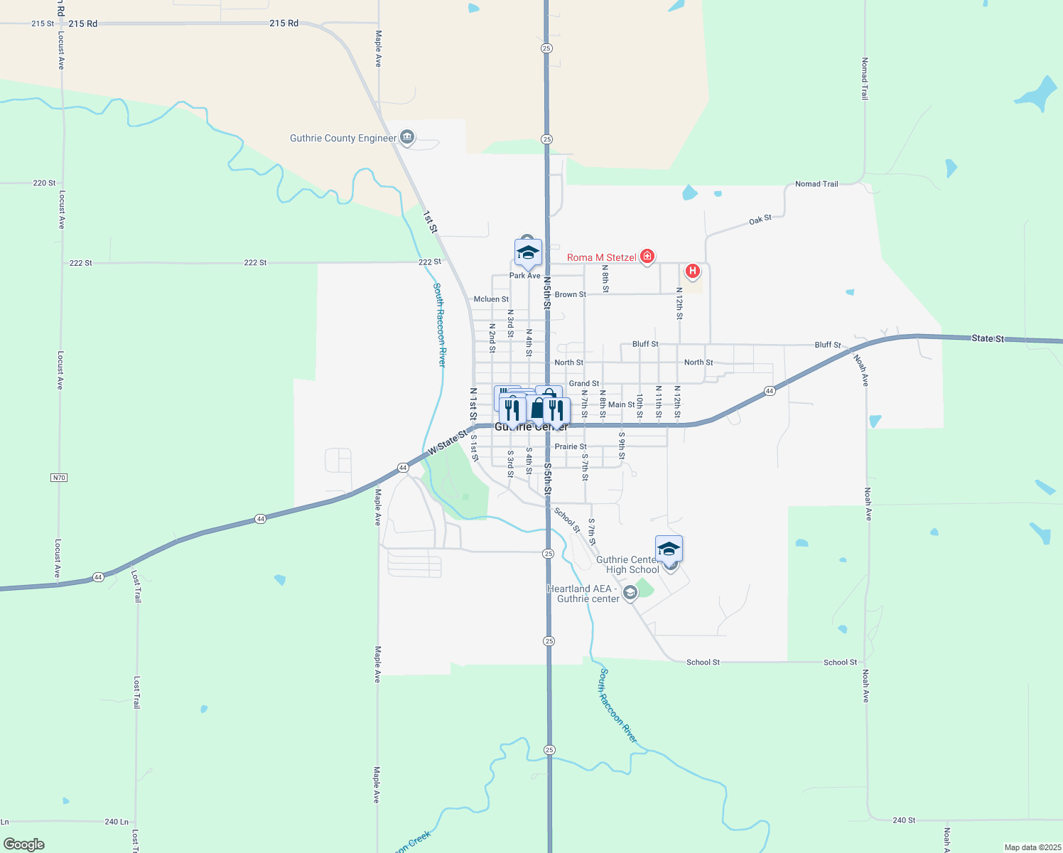 Guthrie Center IA Walk Score