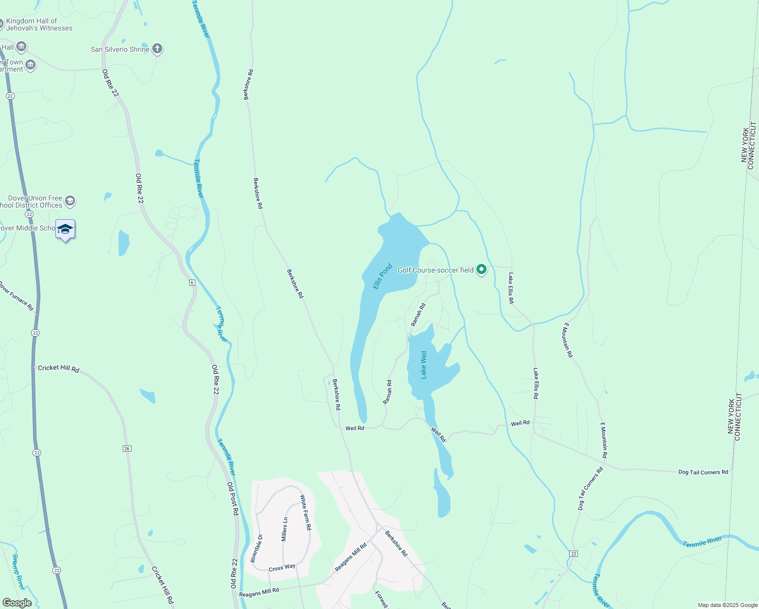 map of restaurants, bars, coffee shops, grocery stores, and more near in Wingdale