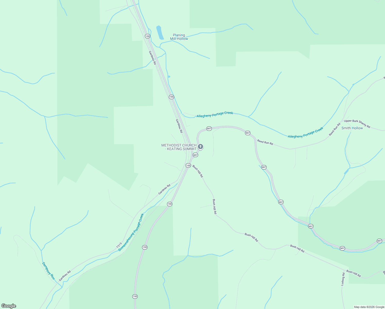 map of restaurants, bars, coffee shops, grocery stores, and more near Highway 155 in Austin