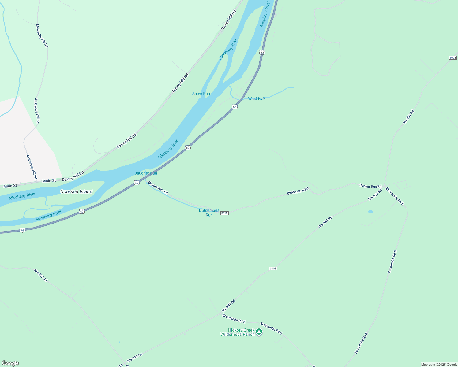 map of restaurants, bars, coffee shops, grocery stores, and more near in Tidioute