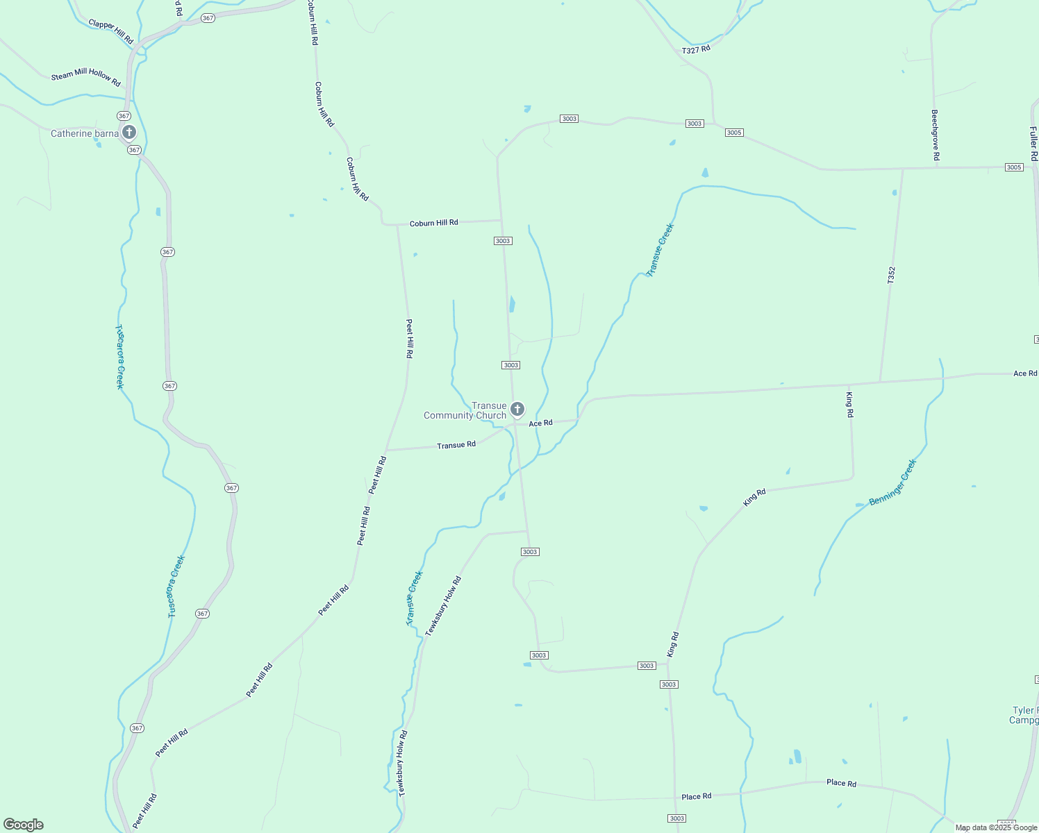 map of restaurants, bars, coffee shops, grocery stores, and more near 2709 State Route 3003 in Laceyville