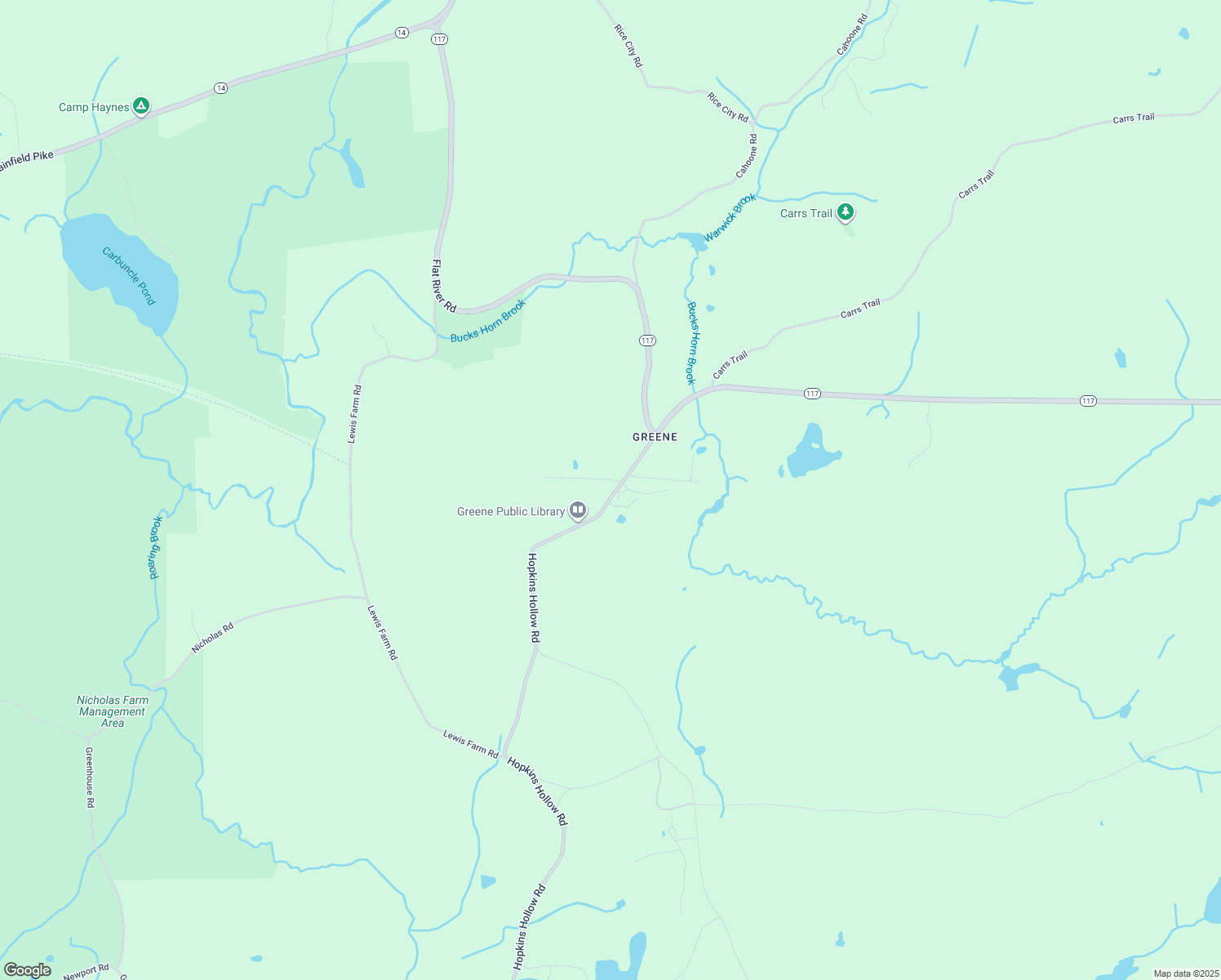 map of restaurants, bars, coffee shops, grocery stores, and more near 105 Hopkins Hollow Road in Coventry
