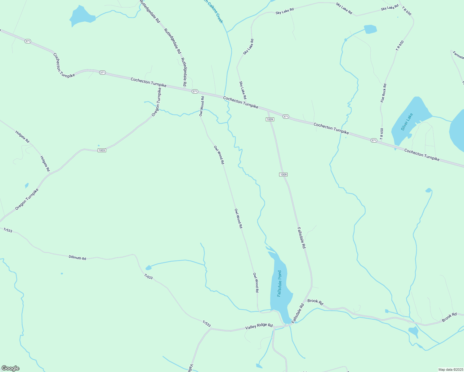 map of restaurants, bars, coffee shops, grocery stores, and more near 242 Owl Wood Road in Wayne