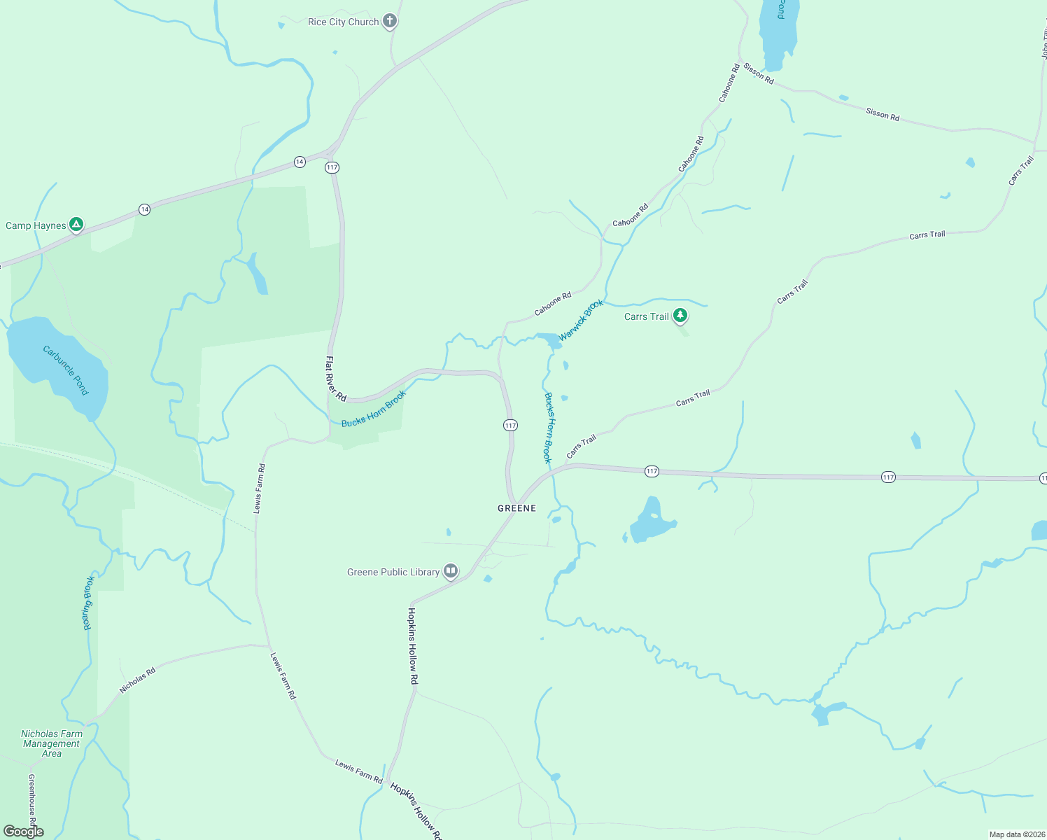 map of restaurants, bars, coffee shops, grocery stores, and more near 6343 Flat River Rd in Coventry