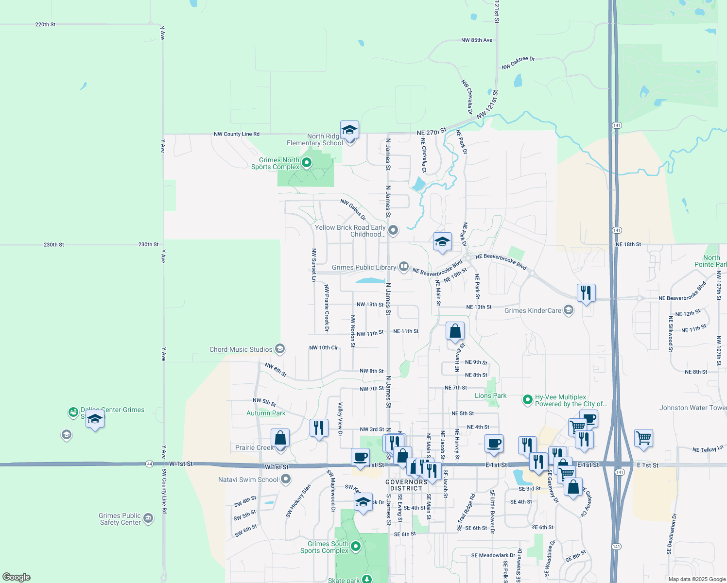 501 Southeast 14th Street, Grimes IA Walk Score