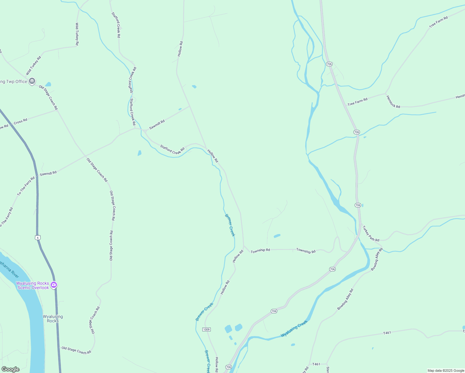 map of restaurants, bars, coffee shops, grocery stores, and more near in Wyalusing