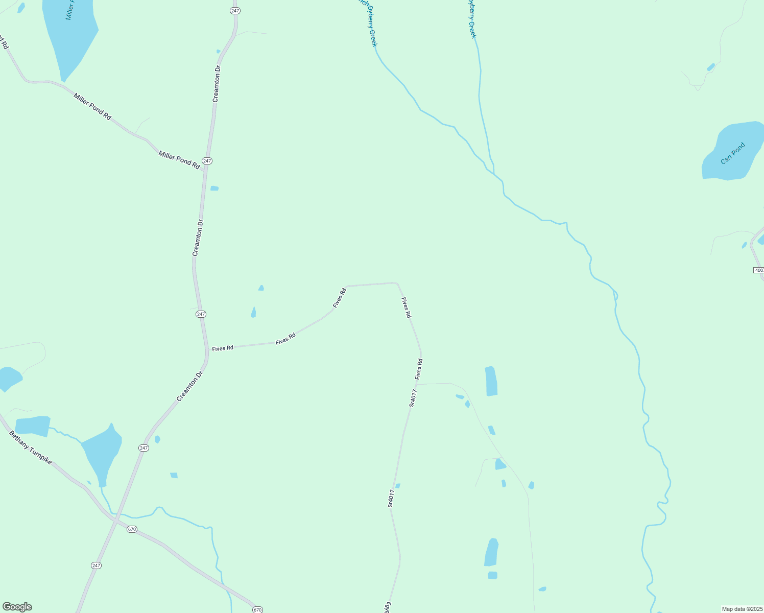 map of restaurants, bars, coffee shops, grocery stores, and more near 208 Fives Road in Honesdale