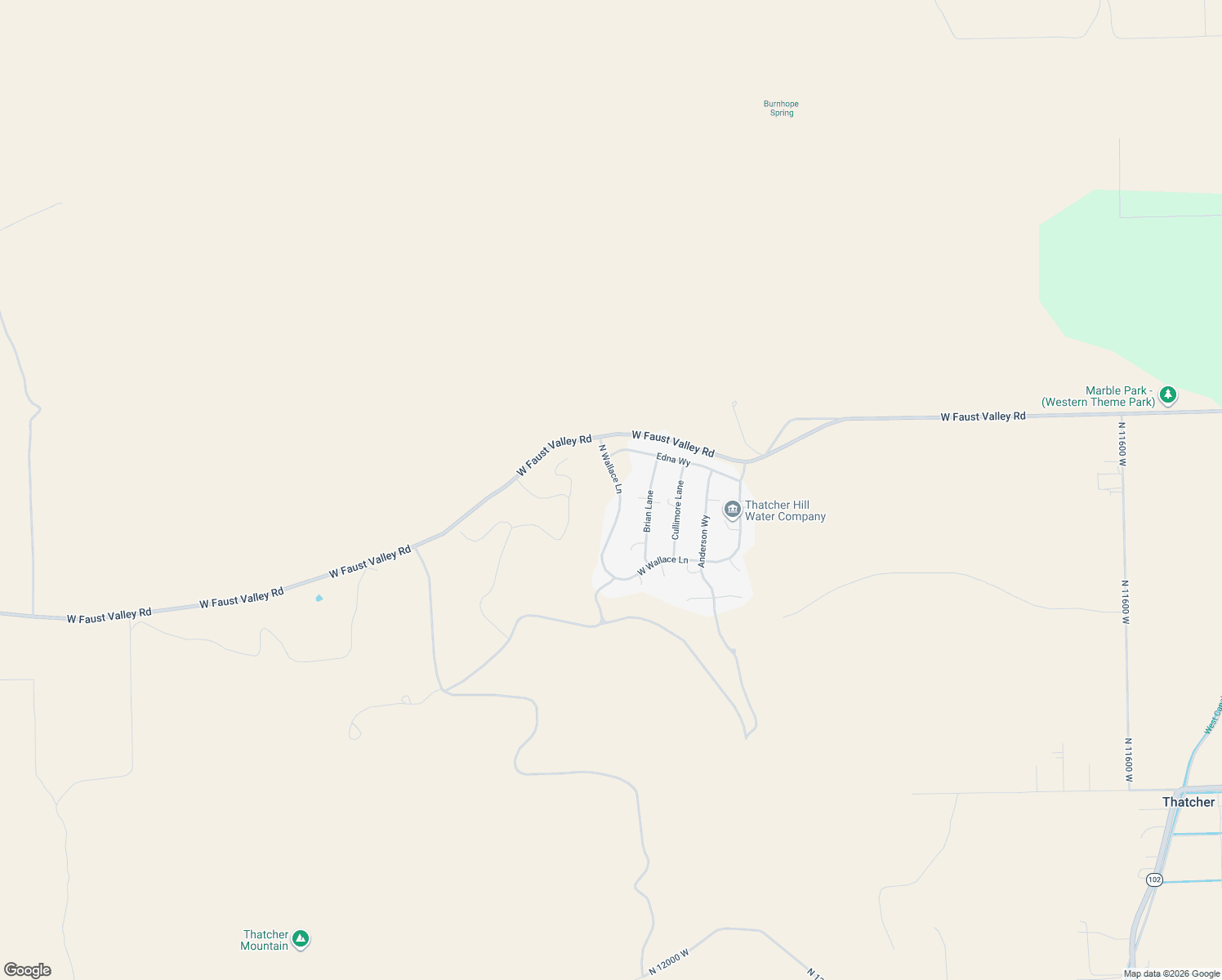 map of restaurants, bars, coffee shops, grocery stores, and more near 11053 North Wallace Lane in Tremonton