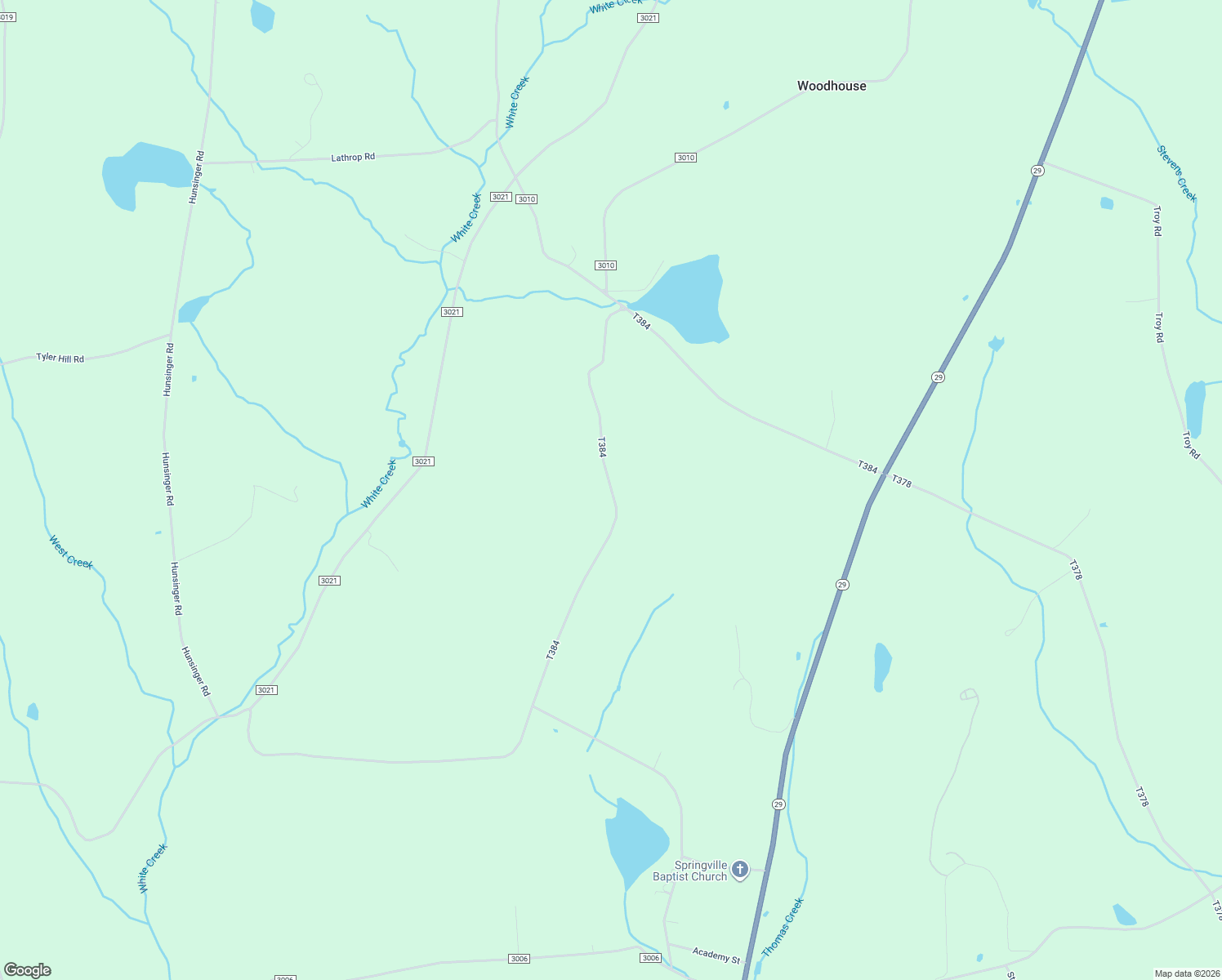 map of restaurants, bars, coffee shops, grocery stores, and more near Fitch Hill Road in Susquehanna County