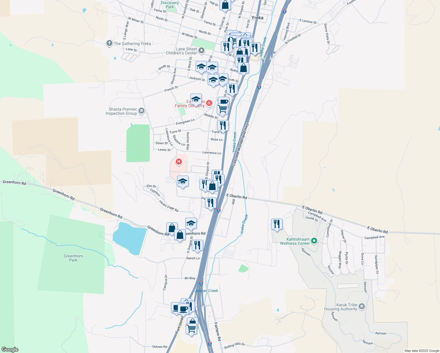 1281 South Main Street, Yreka CA Walk Score