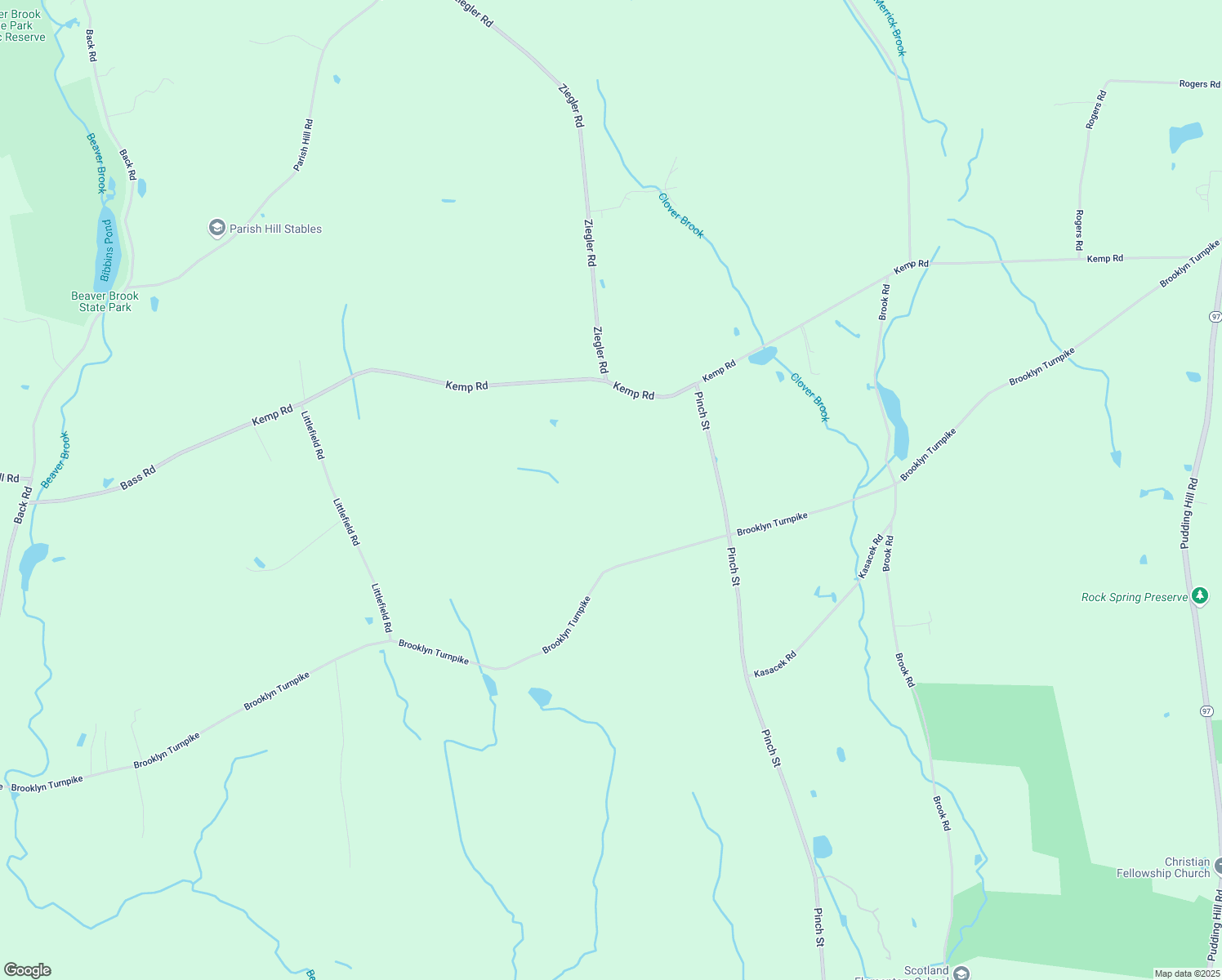 map of restaurants, bars, coffee shops, grocery stores, and more near 464 Brooklyn Turnpike in Hampton