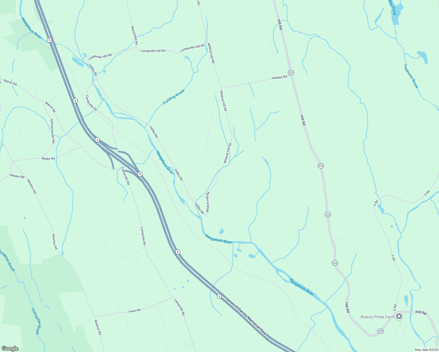 map of restaurants, bars, coffee shops, grocery stores, and more near 542 Wild Cat Hill Road in Harwinton