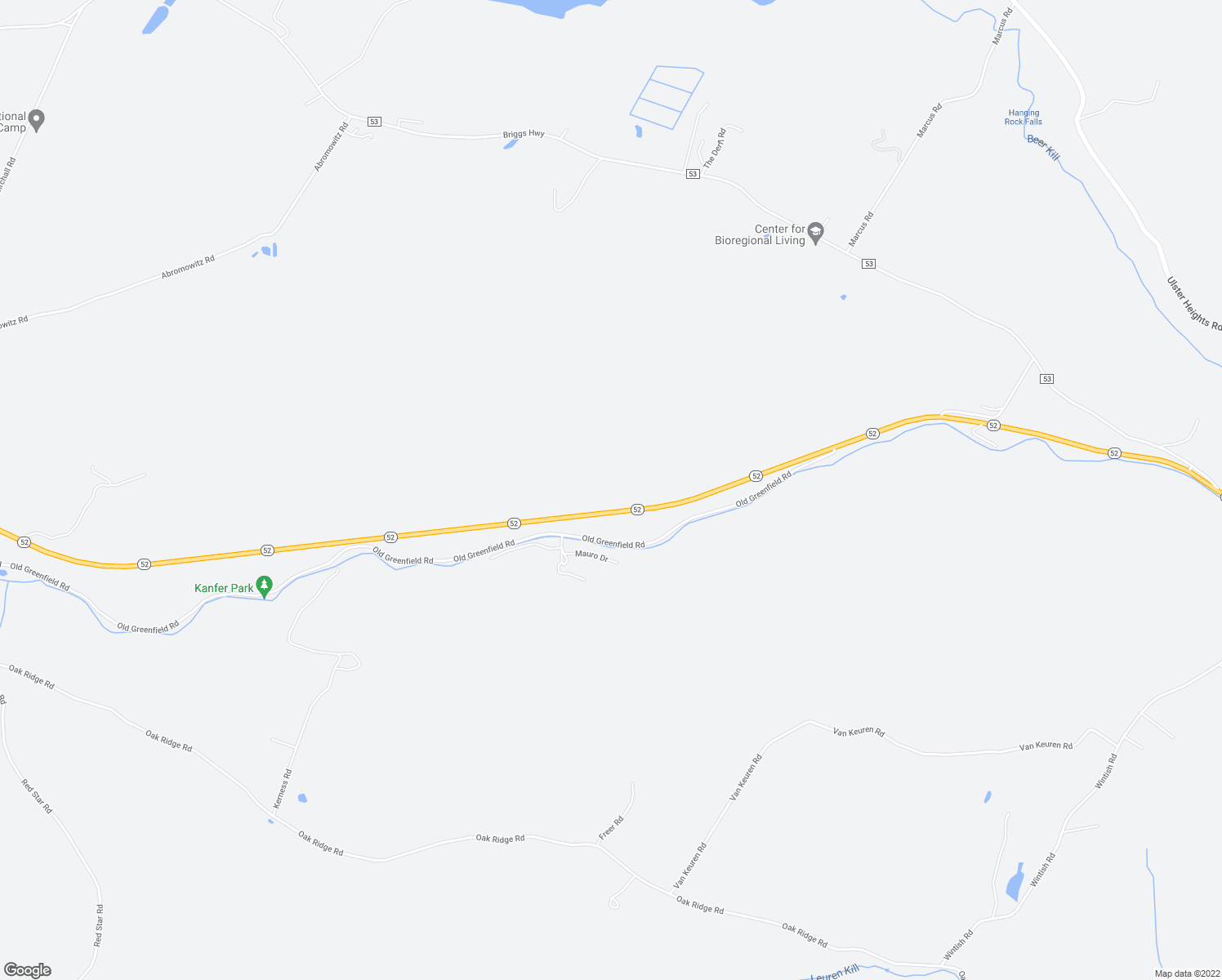 map of restaurants, bars, coffee shops, grocery stores, and more near 6388 New York 52 in Ellenville