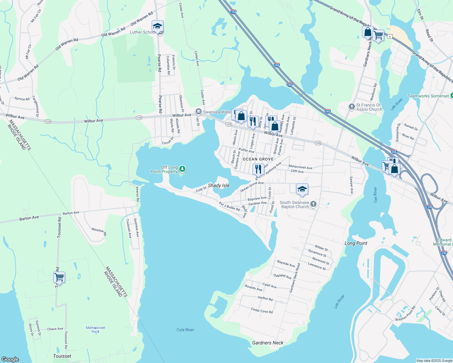 469 Ocean Grove Avenue, Swansea MA Walk Score