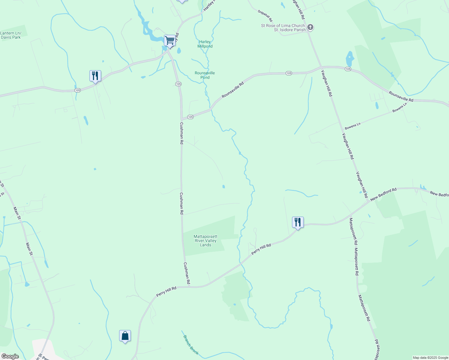 map of restaurants, bars, coffee shops, grocery stores, and more near 87 Jasons Lane in Rochester