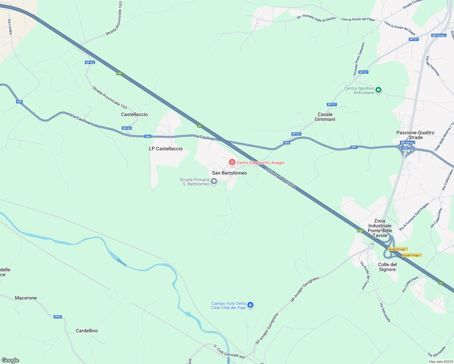 map of restaurants, bars, coffee shops, grocery stores, and more near 4B Via Cangiano San Bartolomeo in San Bartolomeo