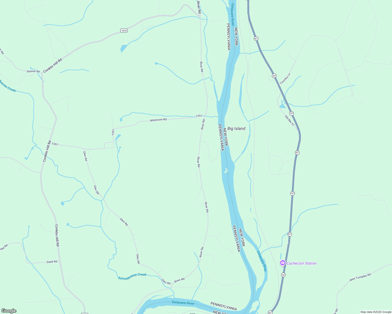 map of restaurants, bars, coffee shops, grocery stores, and more near River Road in Wayne