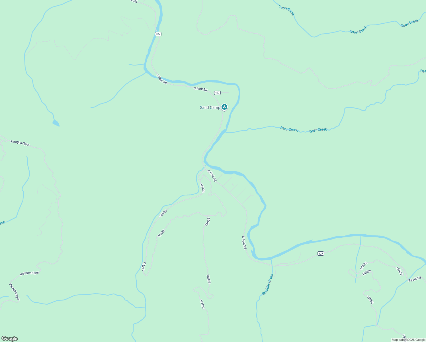 map of restaurants, bars, coffee shops, grocery stores, and more near 2153 South Fork Road in Crescent City