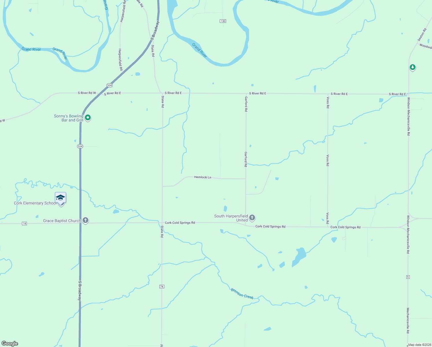 map of restaurants, bars, coffee shops, grocery stores, and more near 465 Hanson Place in Geneva