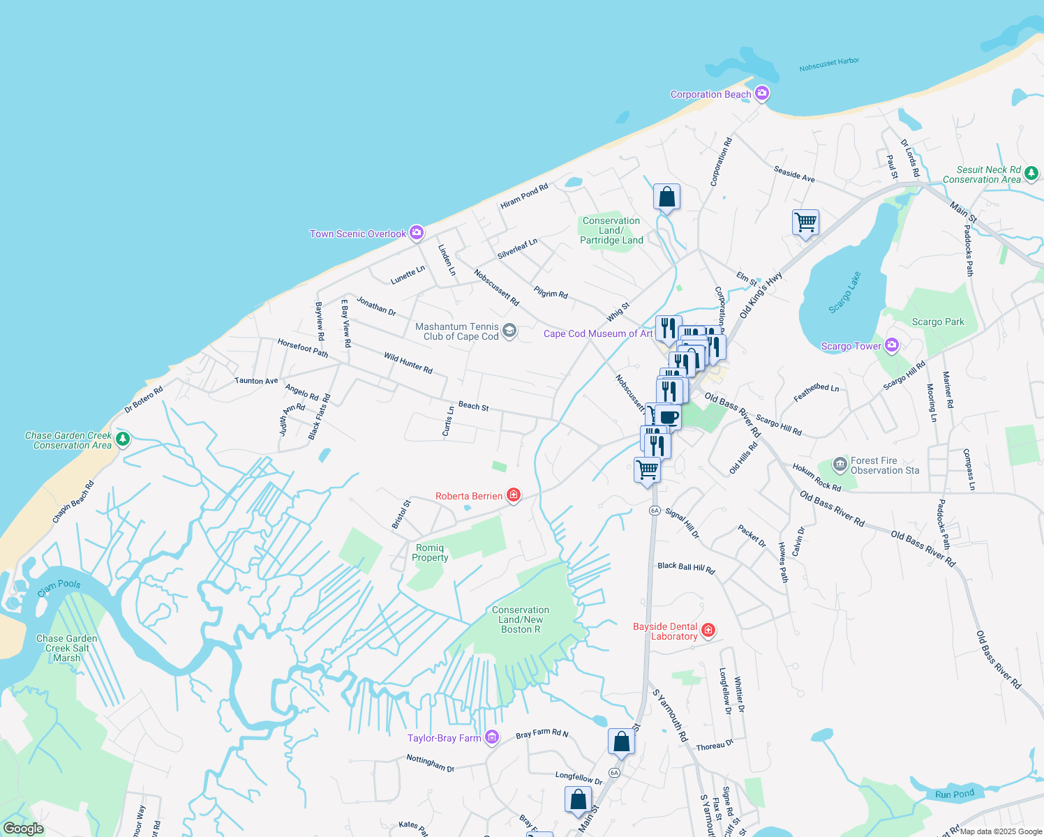 69 Beach Street, Dennis MA Walk Score