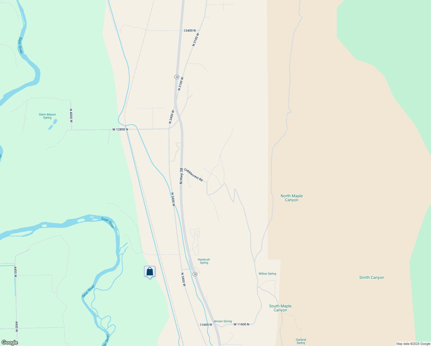 map of restaurants, bars, coffee shops, grocery stores, and more near 12540 North Hillcrest Drive in Deweyville