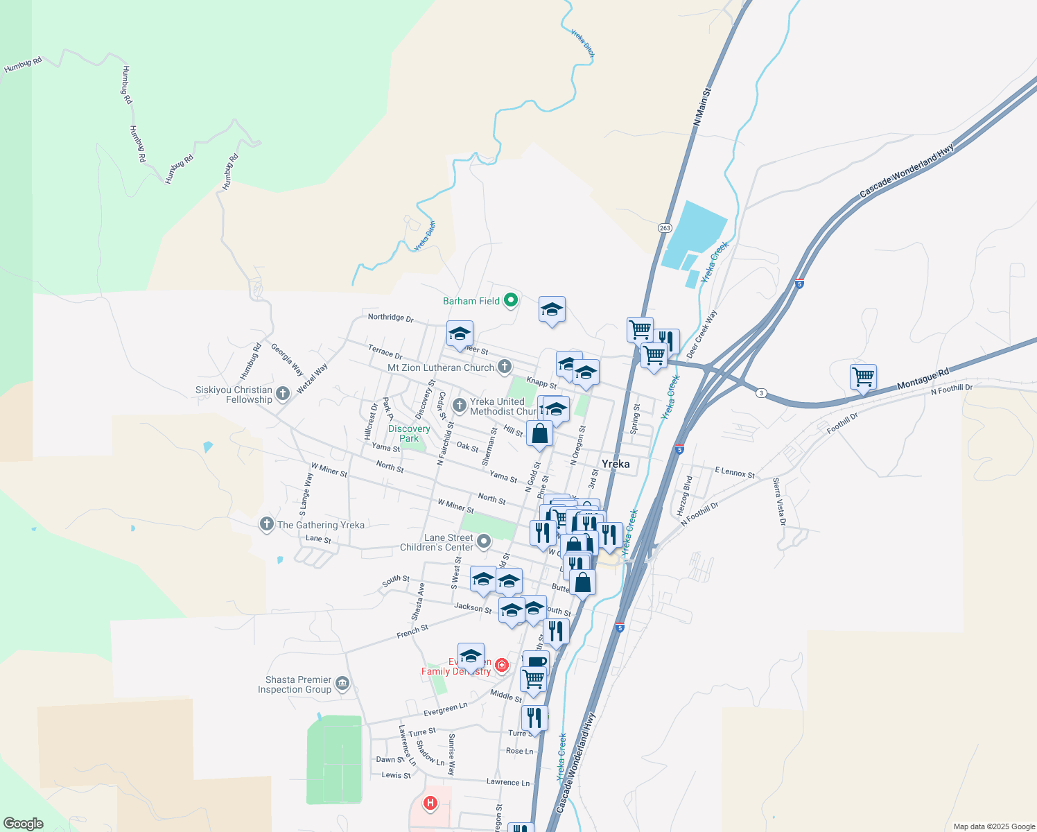 648 West Lennox Street, Yreka CA Walk Score