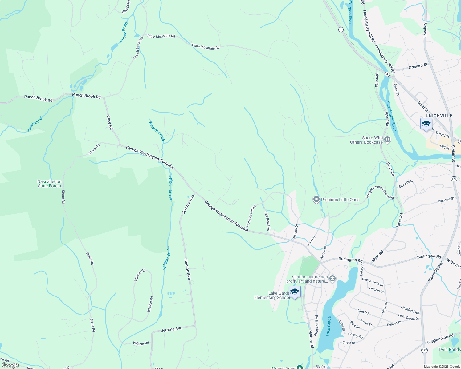 map of restaurants, bars, coffee shops, grocery stores, and more near 58 Angelas Way in Burlington