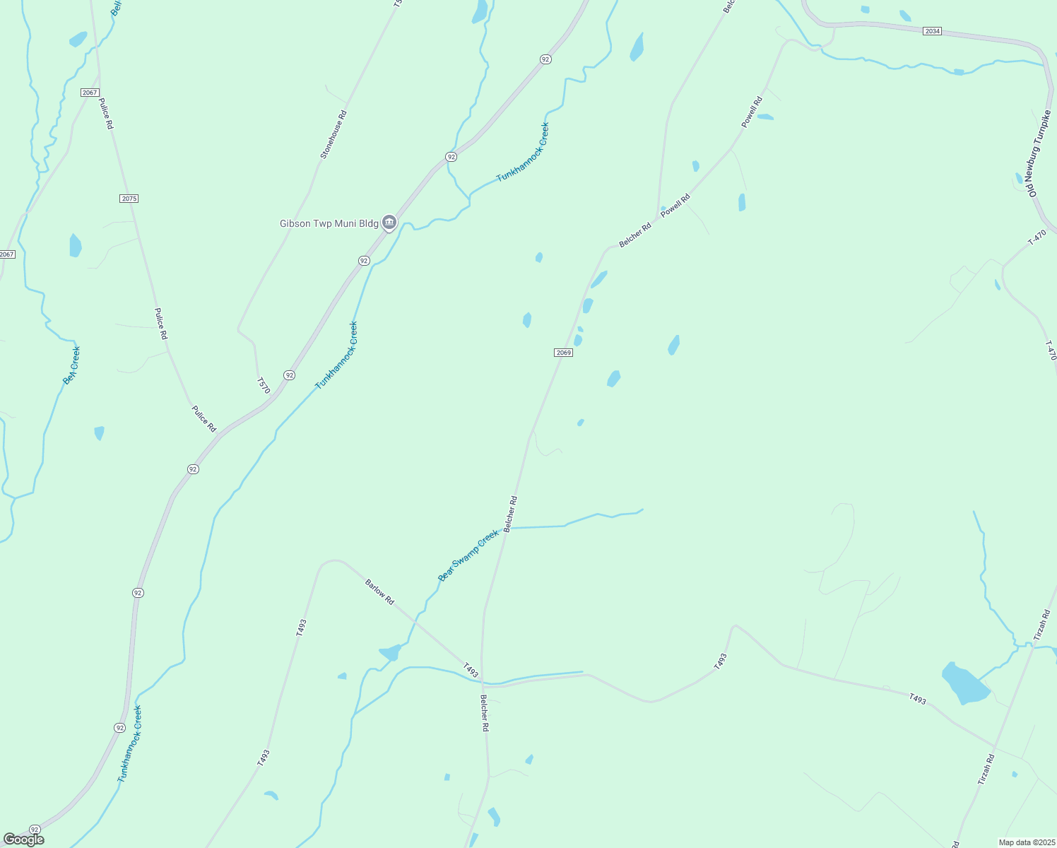 map of restaurants, bars, coffee shops, grocery stores, and more near 825 State Route 2069 in Union Dale