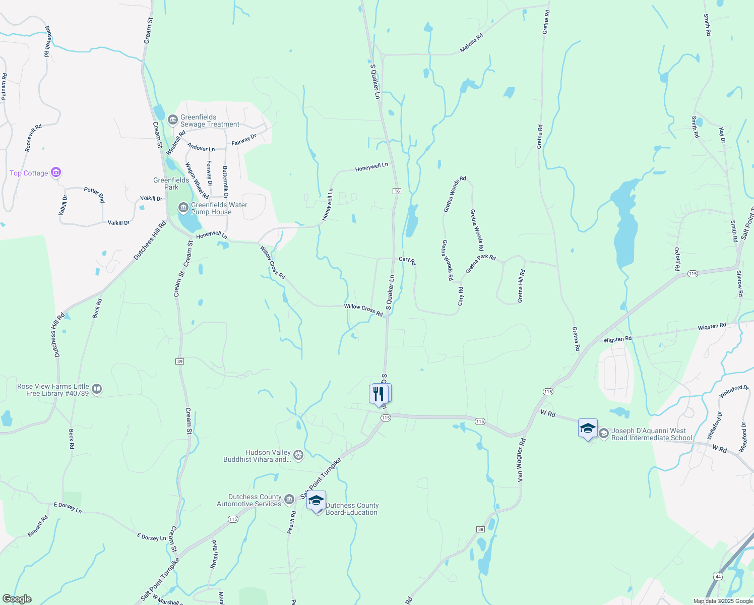 map of restaurants, bars, coffee shops, grocery stores, and more near 4 Balsam Rd in Hyde Park