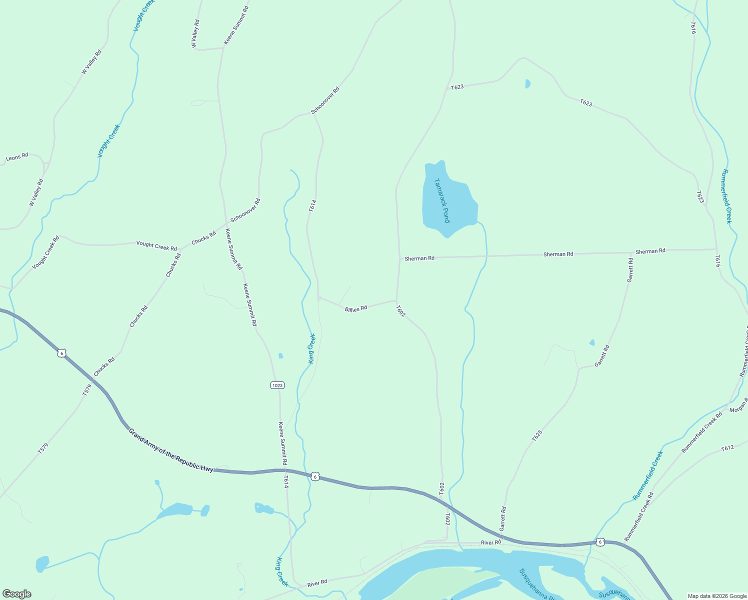 map of restaurants, bars, coffee shops, grocery stores, and more near 347 Billies Road in Wysox