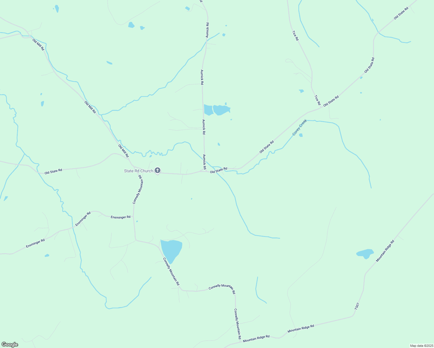 map of restaurants, bars, coffee shops, grocery stores, and more near 1698 Old State Road in Mainesburg