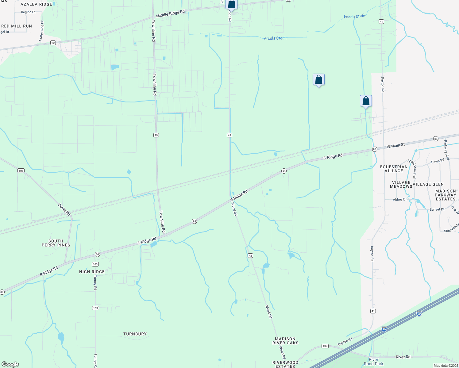 map of restaurants, bars, coffee shops, grocery stores, and more near 4033 Wood Rd in Madison