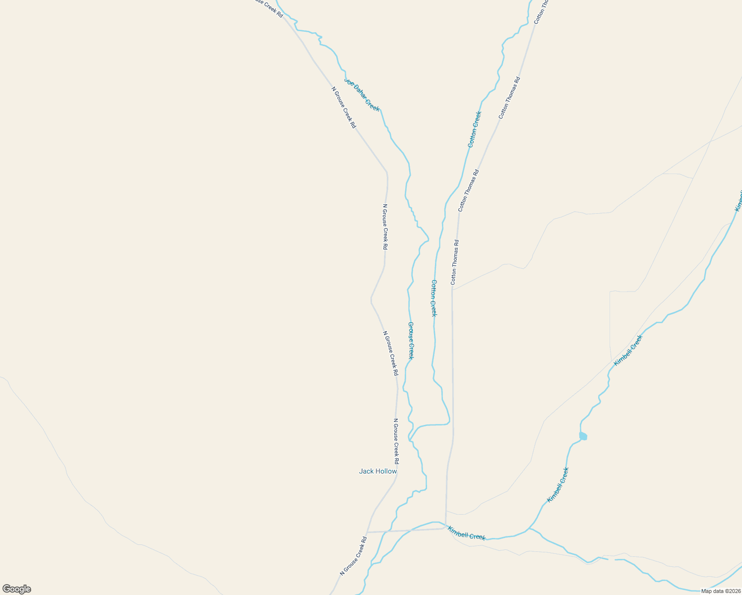 map of restaurants, bars, coffee shops, grocery stores, and more near Grouse Creek Road in Grouse Creek