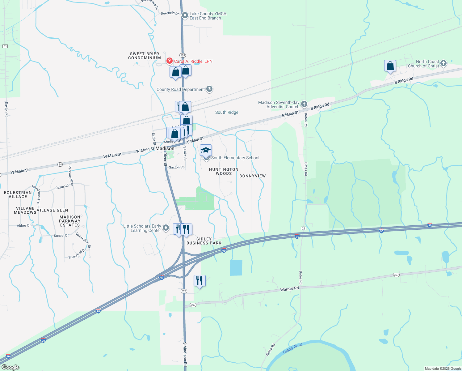 map of restaurants, bars, coffee shops, grocery stores, and more near 228 Wellington Ct in Madison