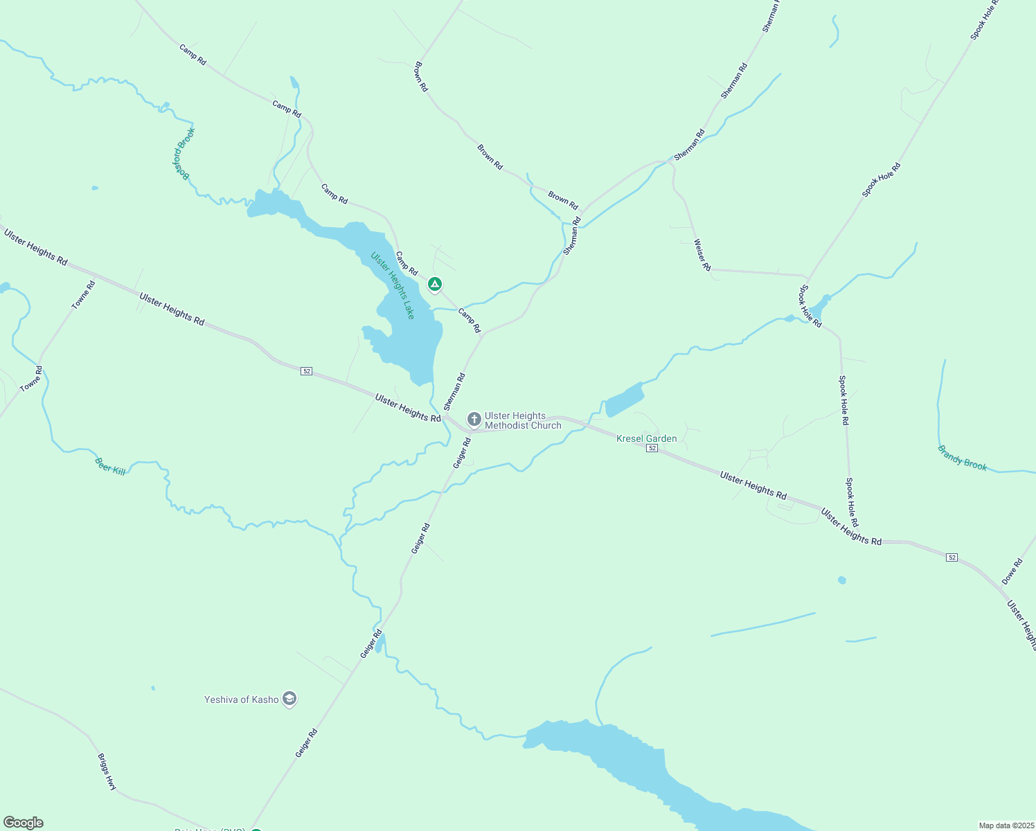 map of restaurants, bars, coffee shops, grocery stores, and more near 1214 Ulster Heights Road in Ellenville