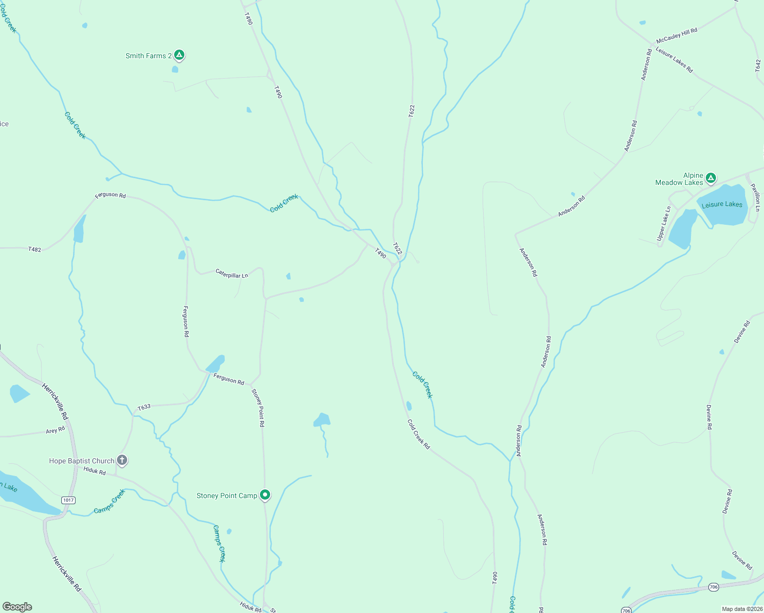 map of restaurants, bars, coffee shops, grocery stores, and more near 1960 Cold Creek Road in Stevensville