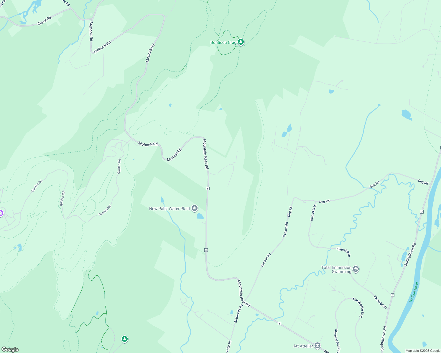 map of restaurants, bars, coffee shops, grocery stores, and more near 4 Spies Road in New Paltz