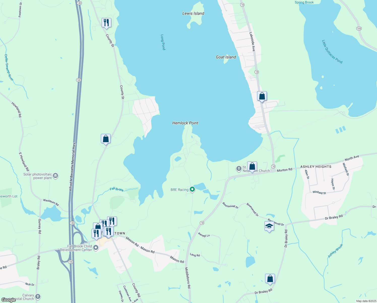 4 Island Road Extension, Freetown MA Walk Score