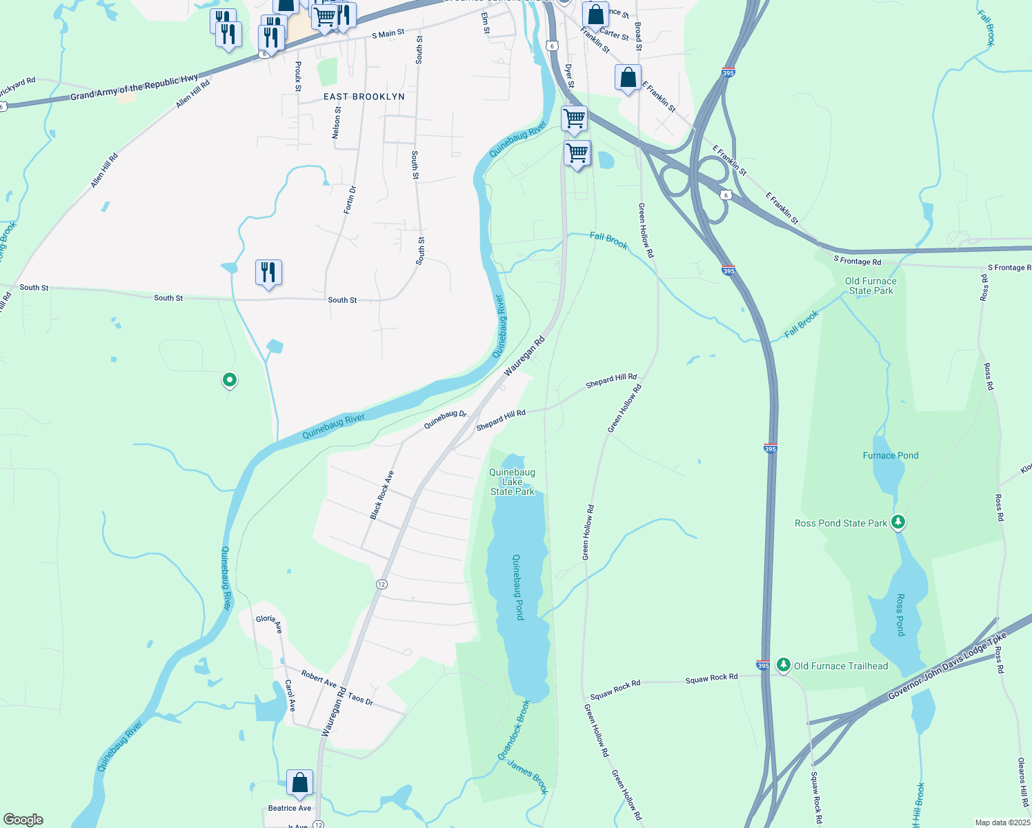59 Shepard Hill Road, Killingly CT Walk Score