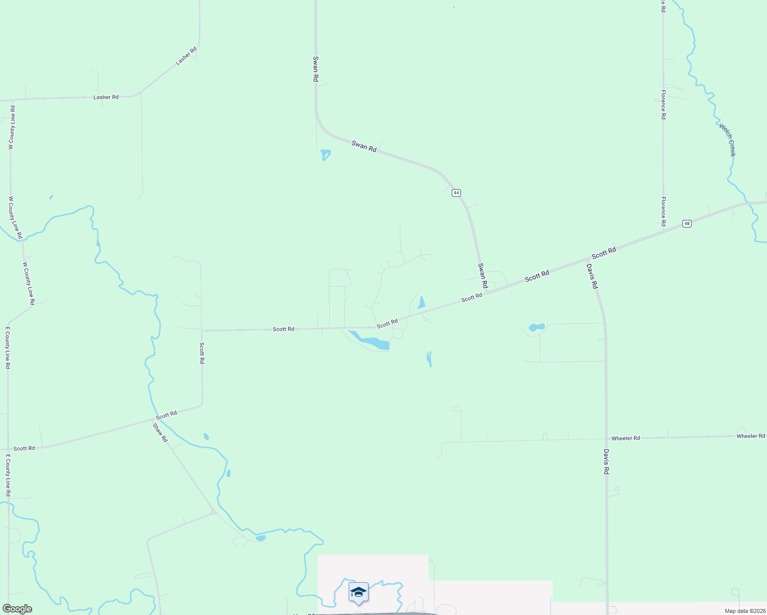 map of restaurants, bars, coffee shops, grocery stores, and more near 5S425 Deer Ridge Path in Big Rock