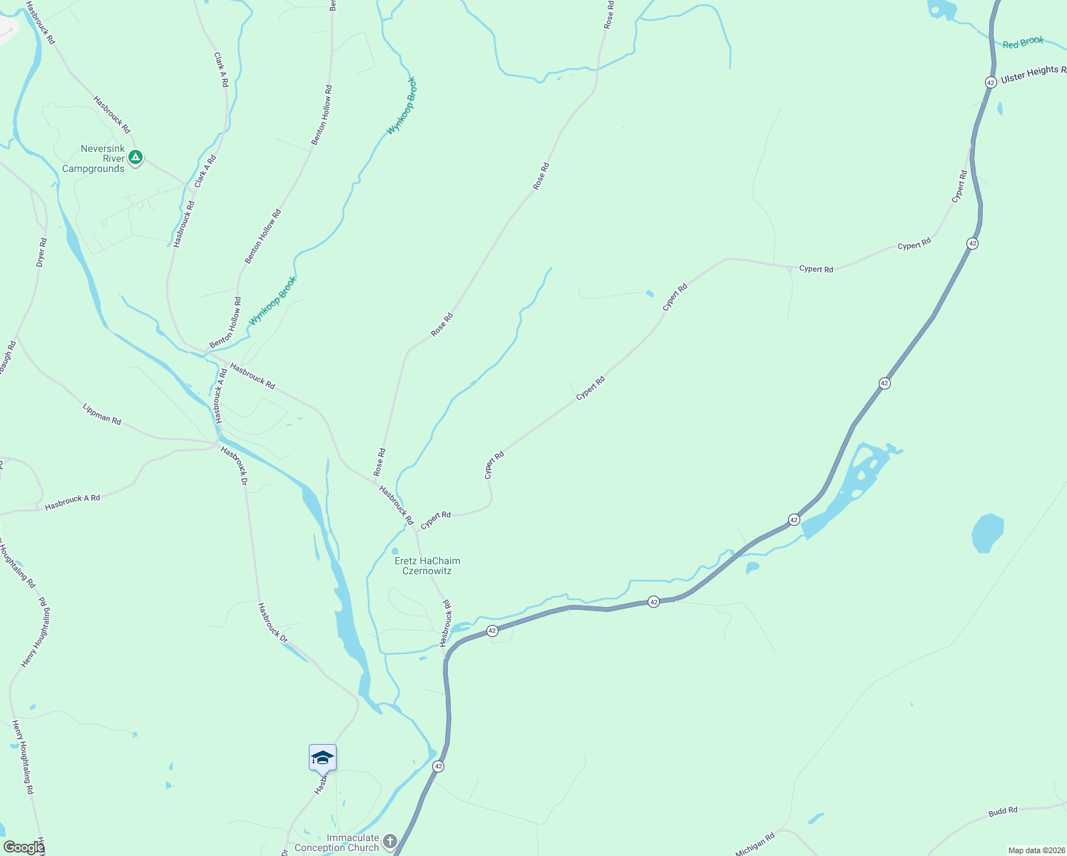 map of restaurants, bars, coffee shops, grocery stores, and more near 364 Cypert Road in Woodbourne