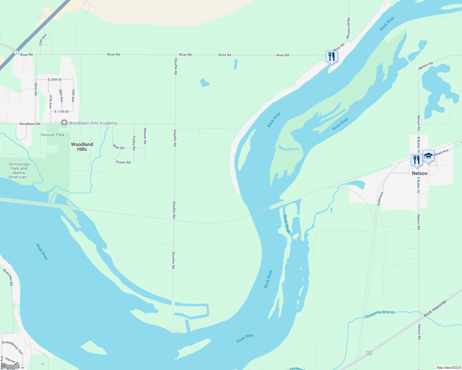 map of restaurants, bars, coffee shops, grocery stores, and more near 812 Gregden Shores Drive in Sterling