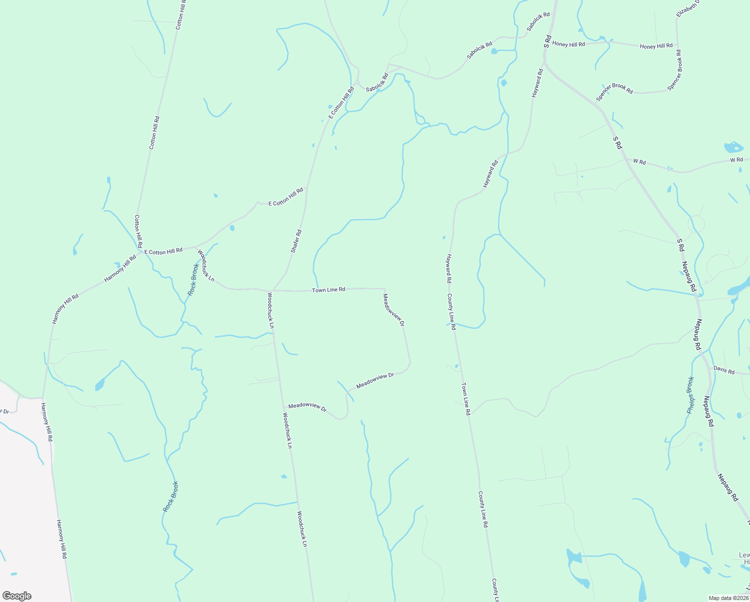 map of restaurants, bars, coffee shops, grocery stores, and more near 172 Meadowview Drive in Harwinton