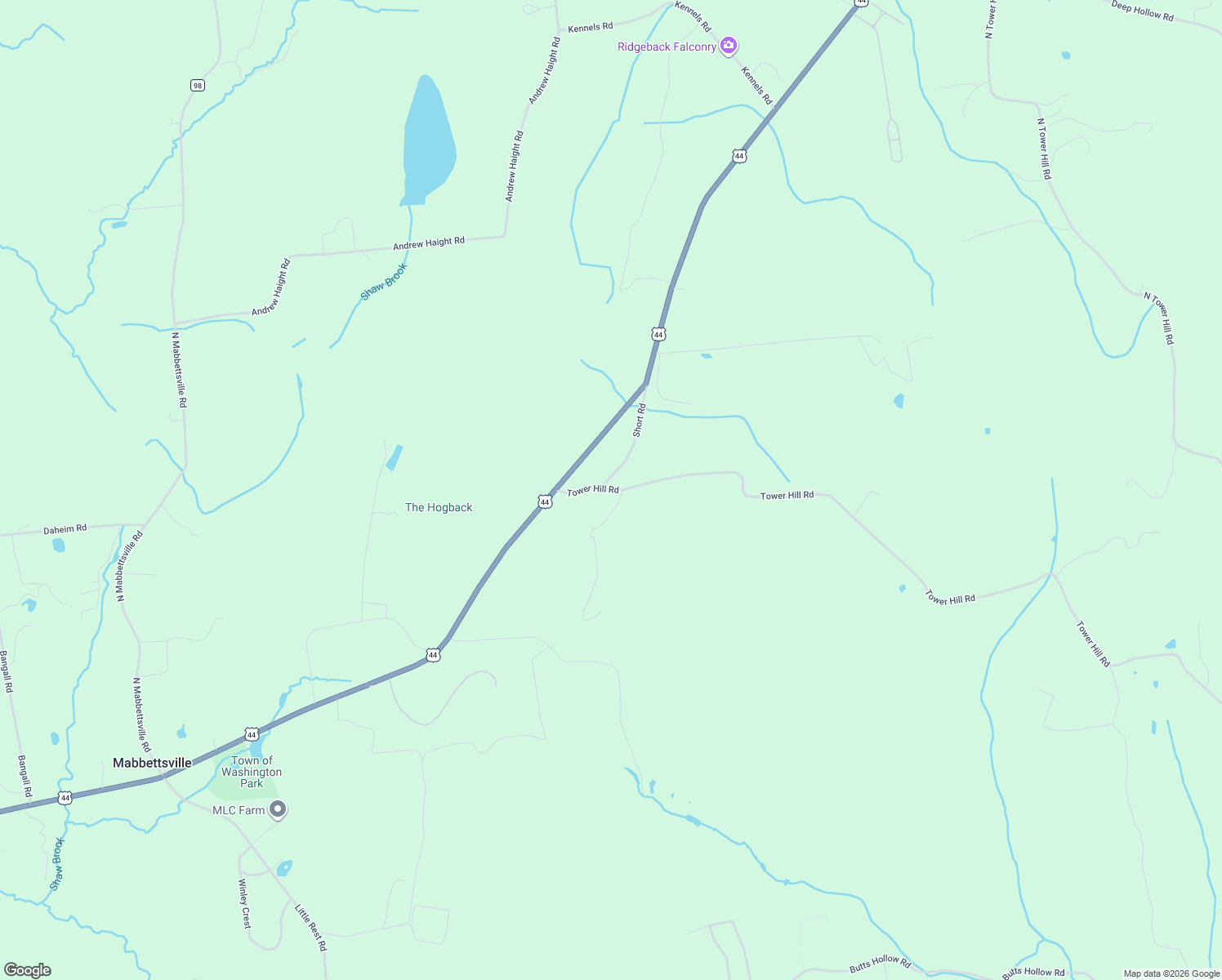 map of restaurants, bars, coffee shops, grocery stores, and more near 902 Tower Hill Road in Millbrook