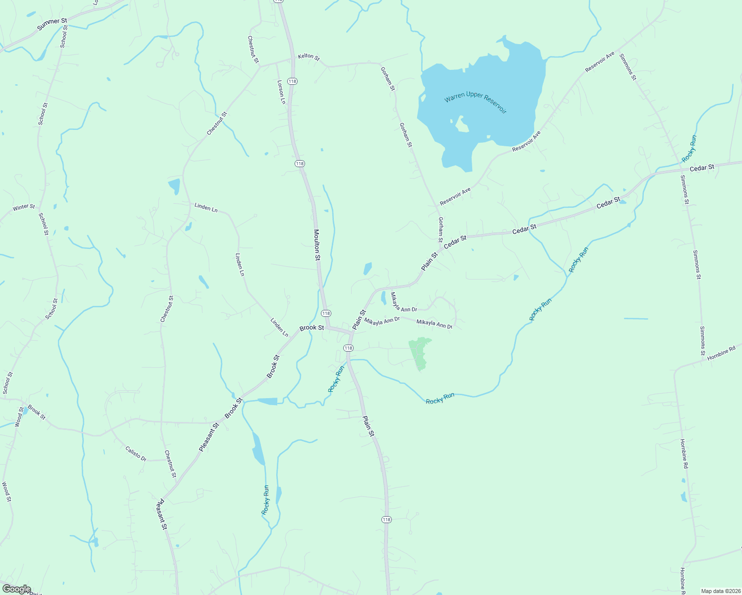 map of restaurants, bars, coffee shops, grocery stores, and more near 139 Plain Street in Rehoboth