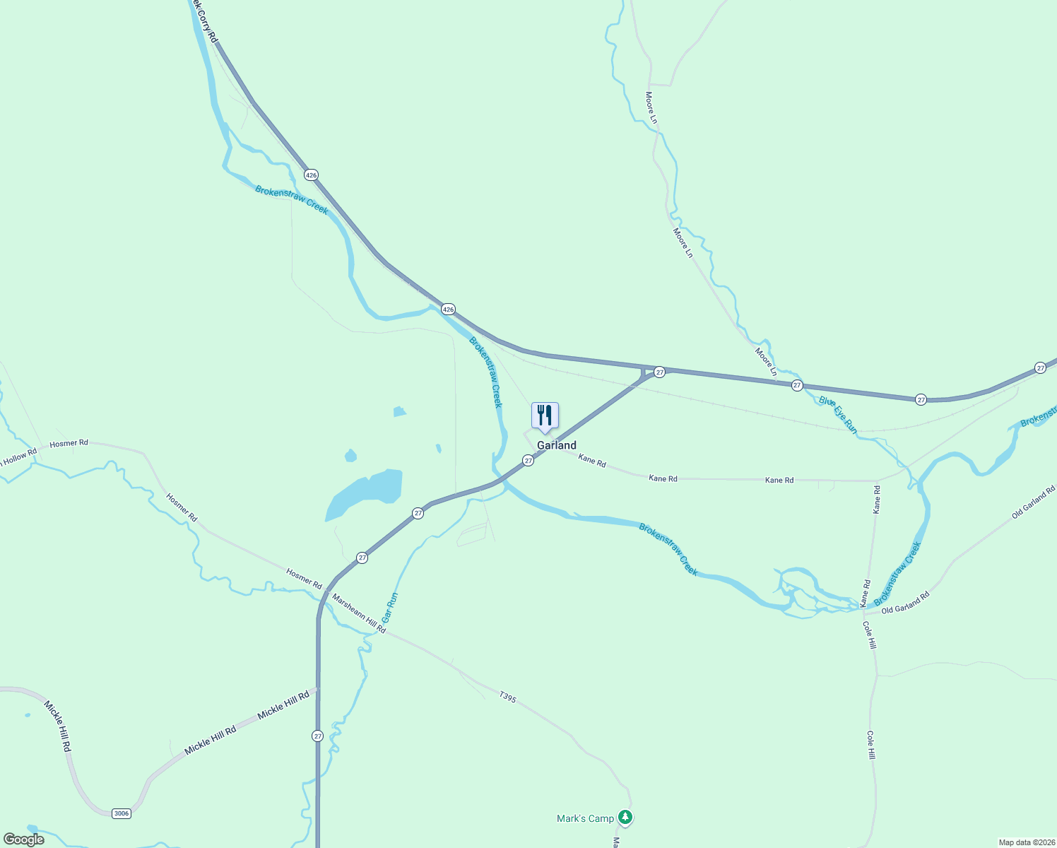 map of restaurants, bars, coffee shops, grocery stores, and more near 95 Extension Road in Pittsfield