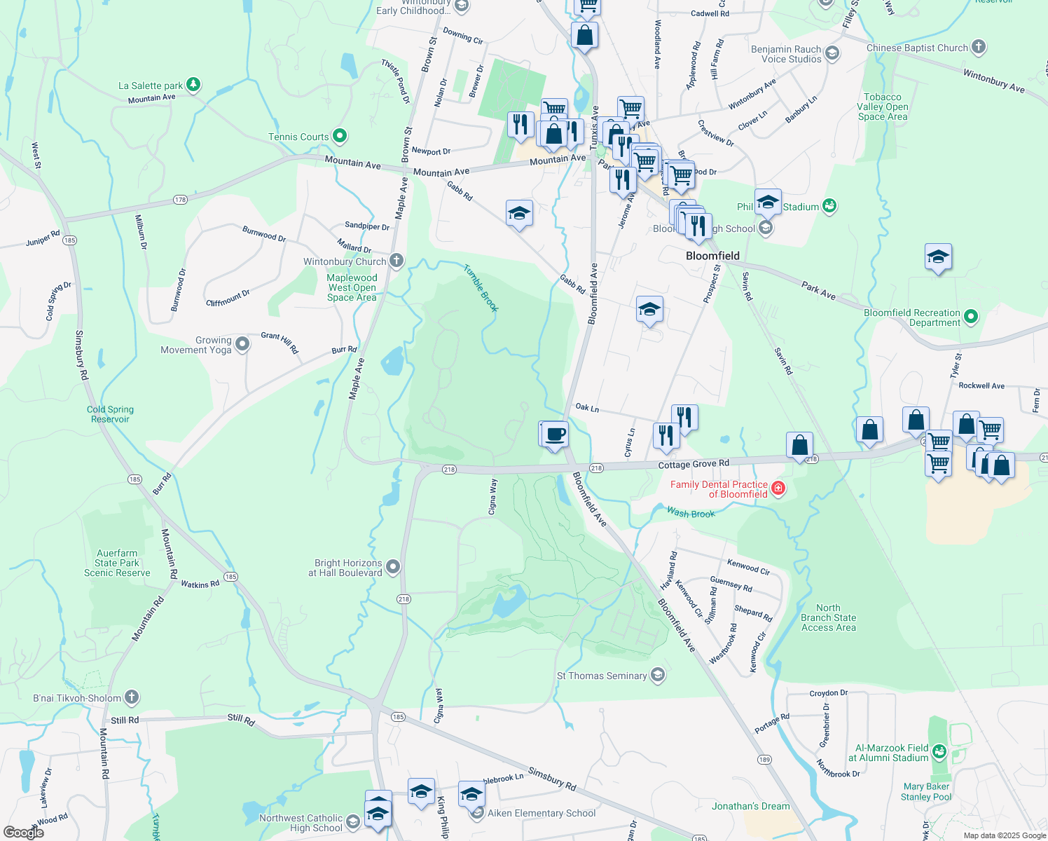 32 Pebble Beach Road, Bloomfield CT Walk Score