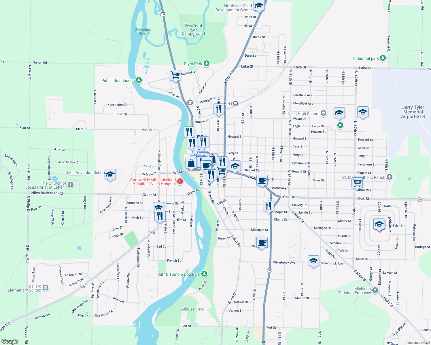 322 East Main Street, Niles MI Walk Score