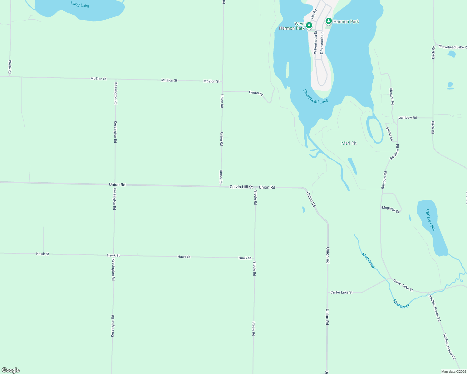 map of restaurants, bars, coffee shops, grocery stores, and more near 64804 Union Road in Cassopolis